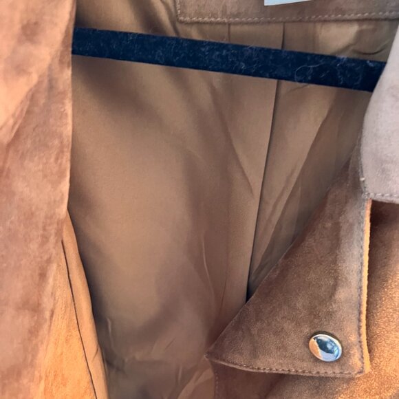 H&M Suede Taupe Jacket - Picture 5 of 7
